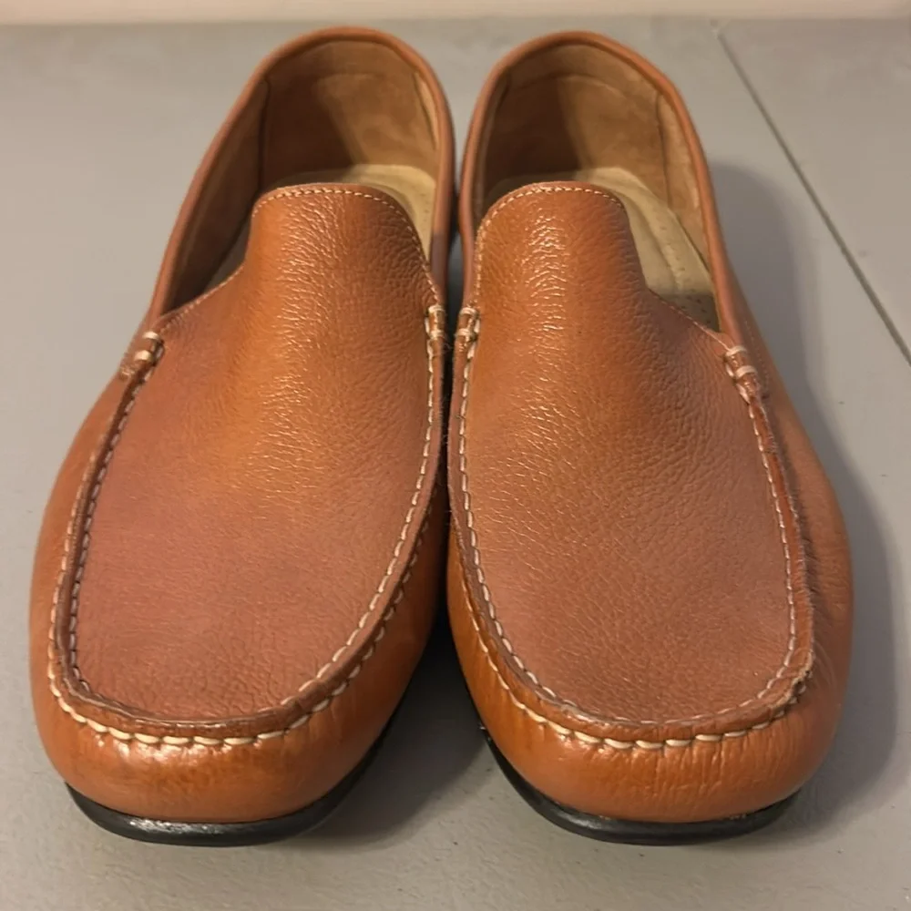 NORDSTROM RACK Slip On Leather Loafers. Never Worn! SZ 12. - Picture 2 of 8